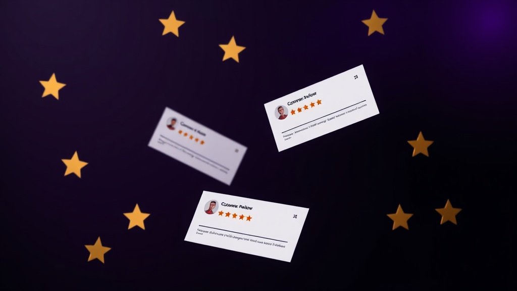 Customer reviews and star ratings